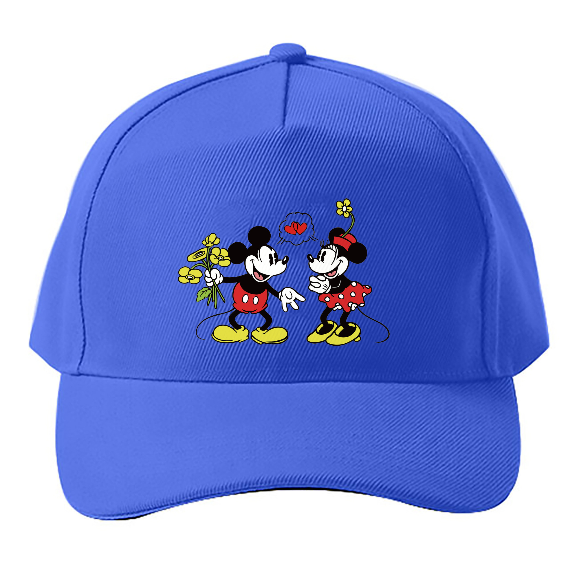 （画像用） ミッキーマウス Mickey Mouse ベースボールキャップ 綿100％ 男女兼用 帽子 スポーツ
